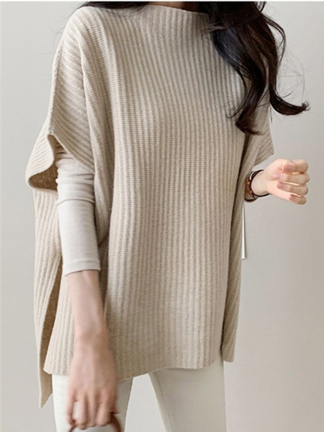 bebe Women Round Neck Pullover-picture-32