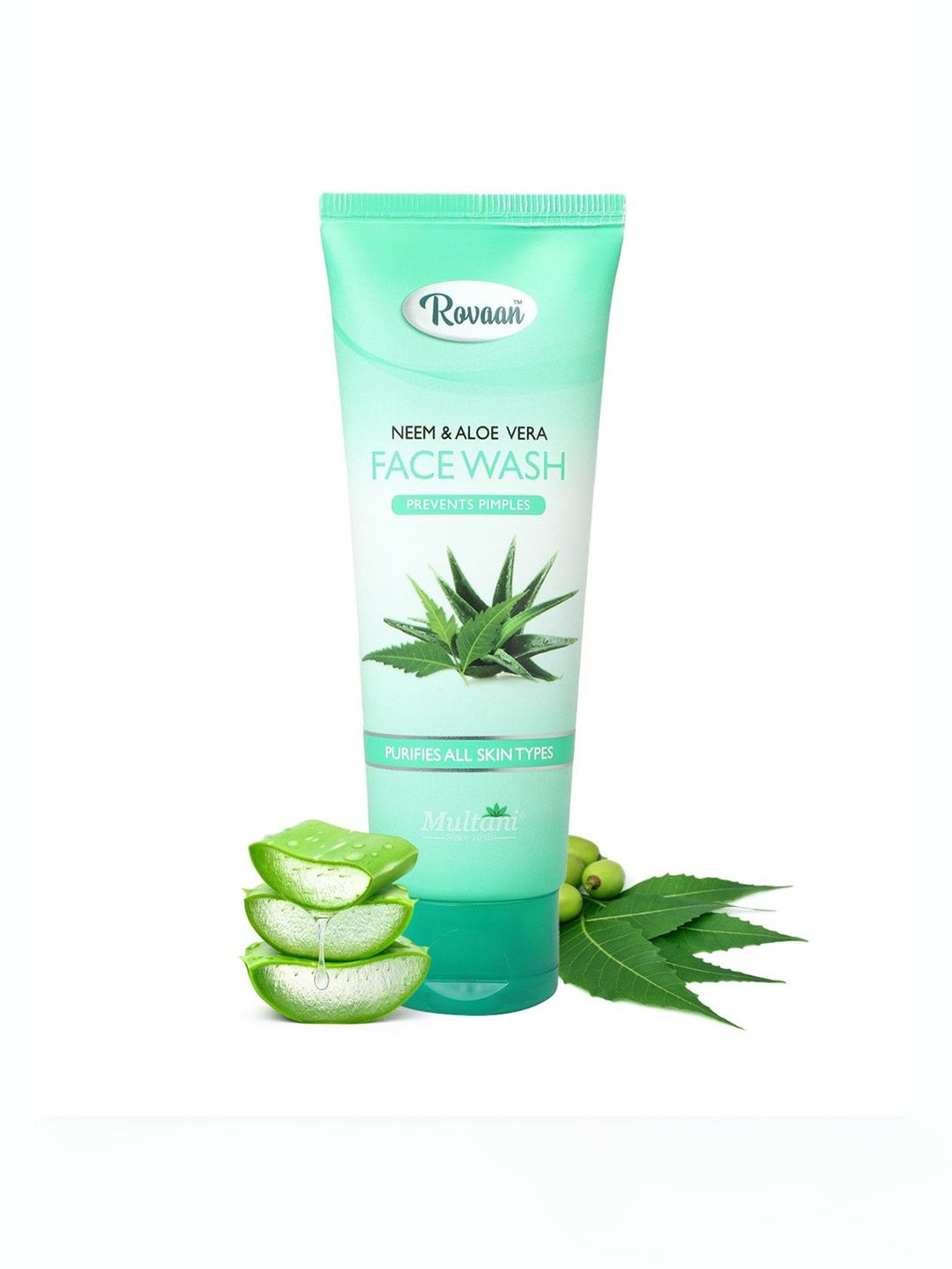 Multani Rovaan Neem & Aloe Vera Face Wash - 100 ml