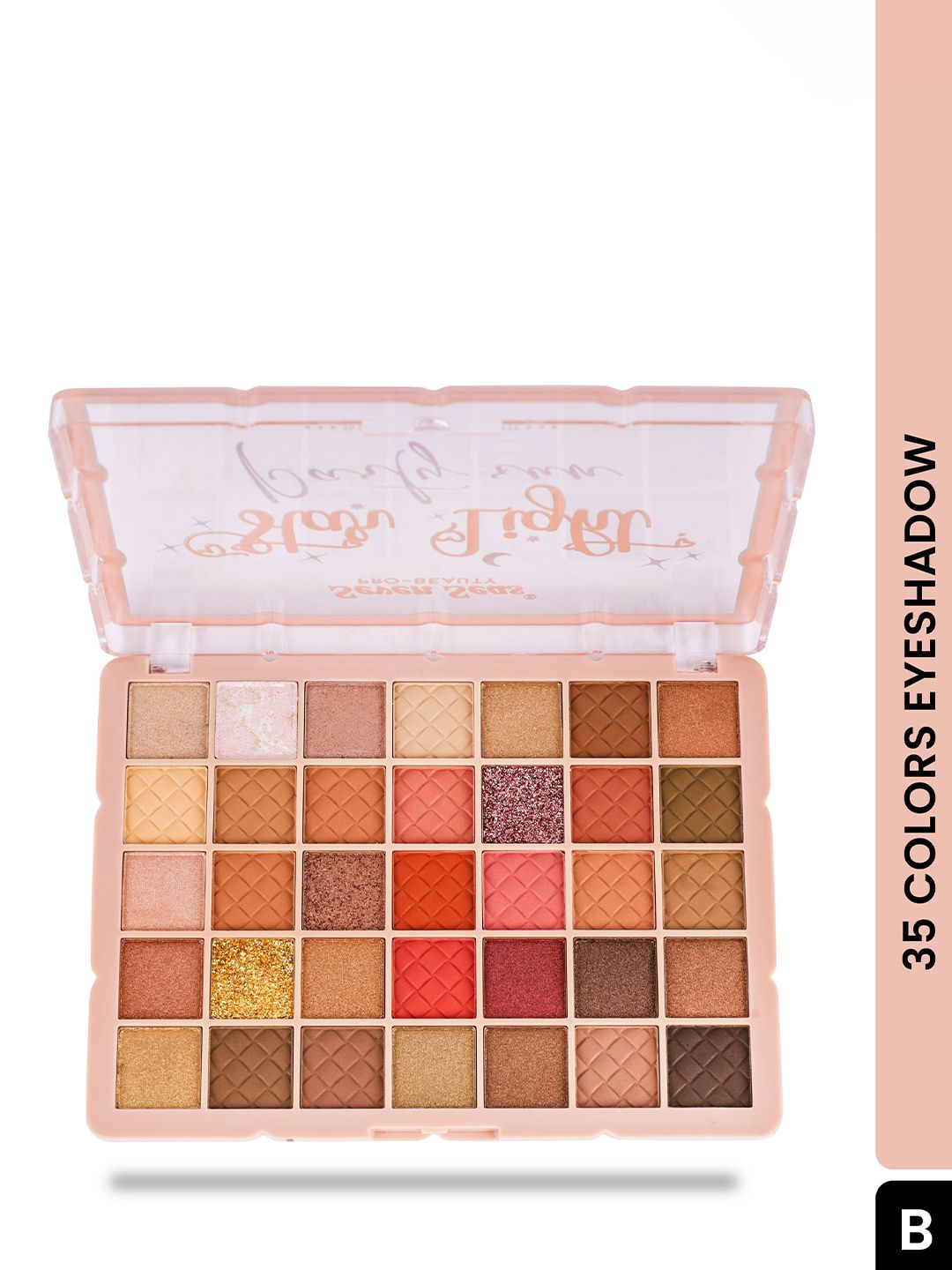 Seven Seas 35 Mix Matte Shimmery and Glittery Shades Eyeshadow Palette-picture-12