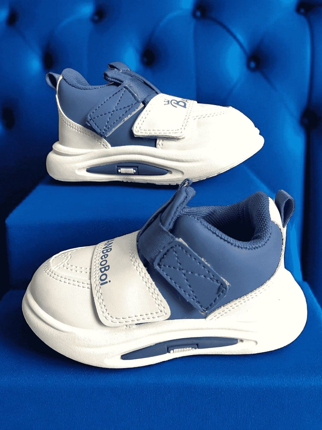 Binos Kids Colourblocked Velcro Sneakers-picture-53