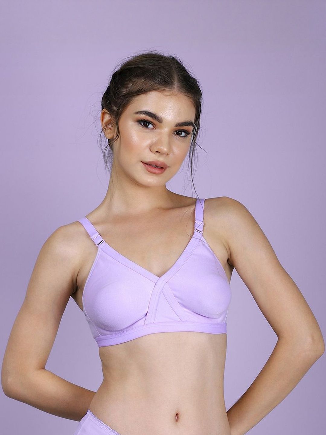 HERE&NOW Women Cotton Full Non Padded Everyday bra-picture-52