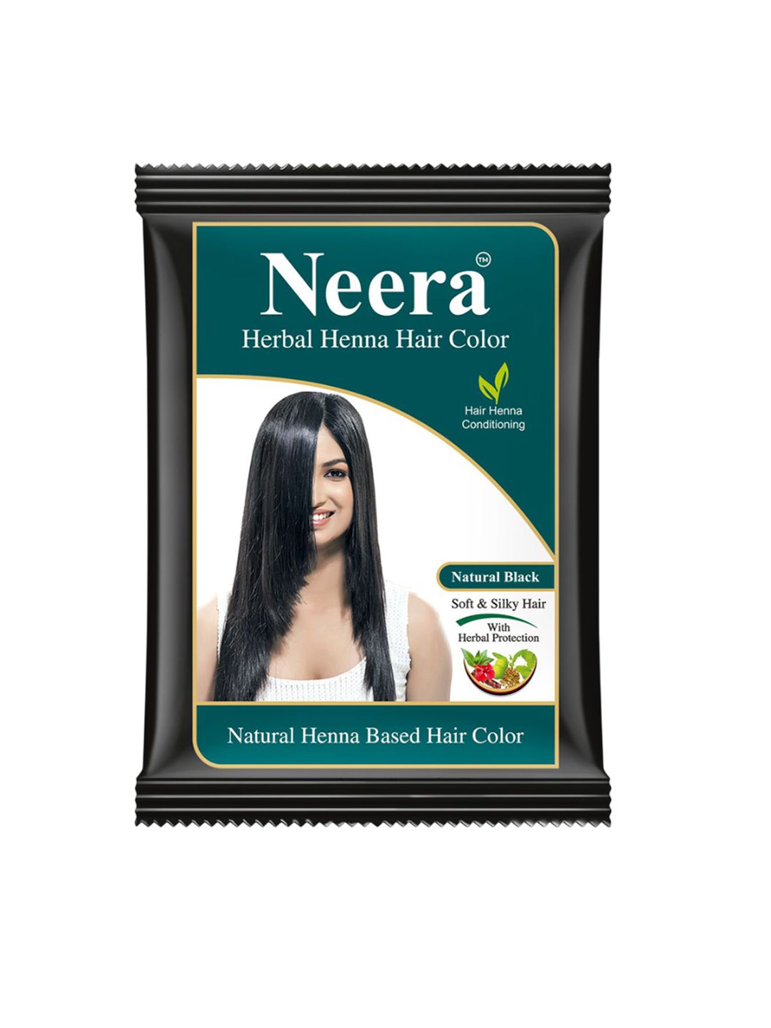 Neera Set Of 40 Herbal Henna Based Hair Color - 10 g Each - Natural Black-picture-25