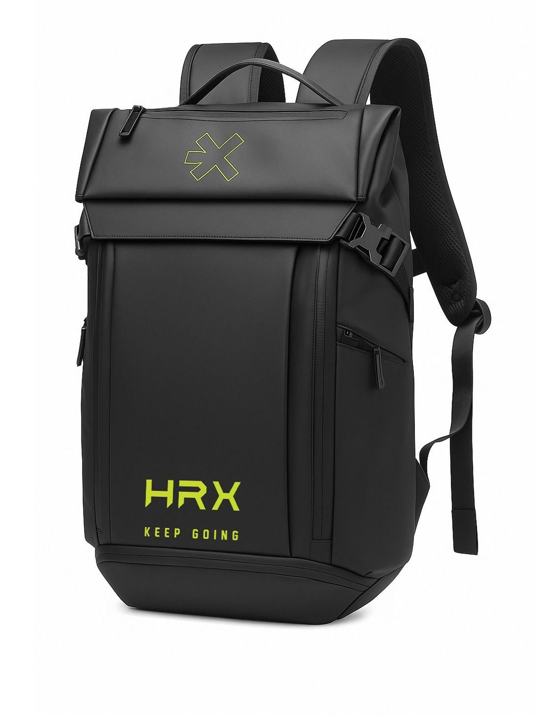 HRX by Hrithik Roshan Unisex Brand Logo Backpack with Anti-Theft-image-29