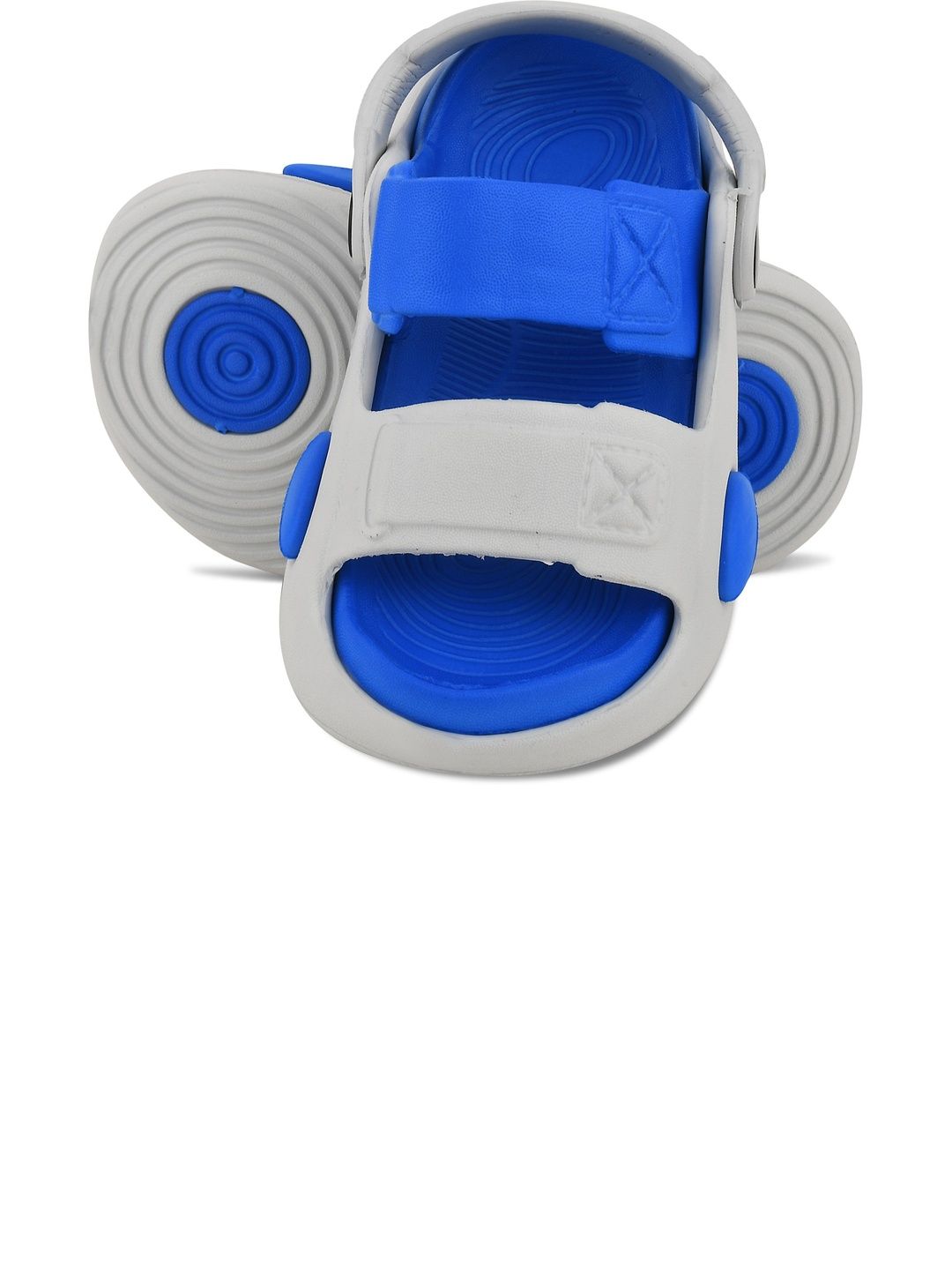 Trump Unisex Kids Colourblocked Double Straps Sliders-picture-33