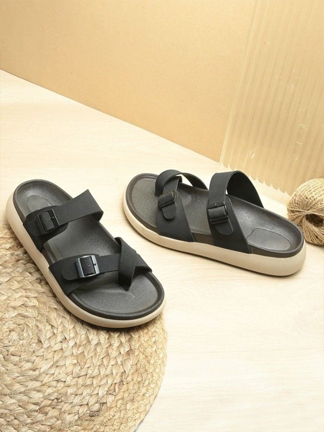 Ifah Men Open Toe Flats-image-25
