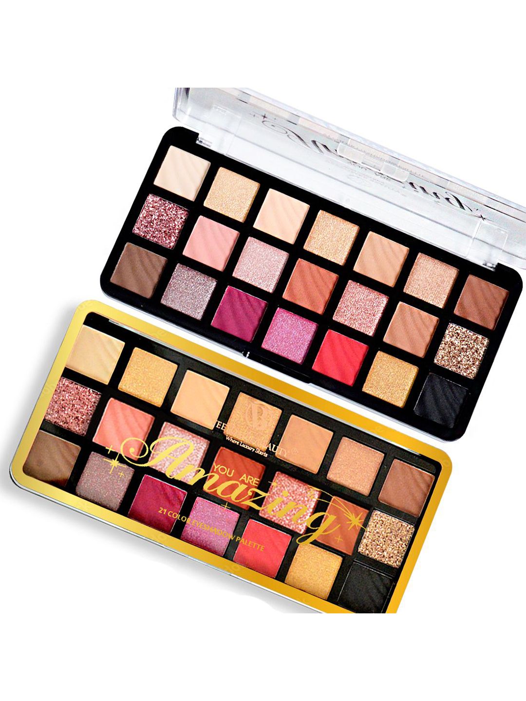 Adbeni 21 Color Matte & Shimmer Shades Eyeshadow Palette