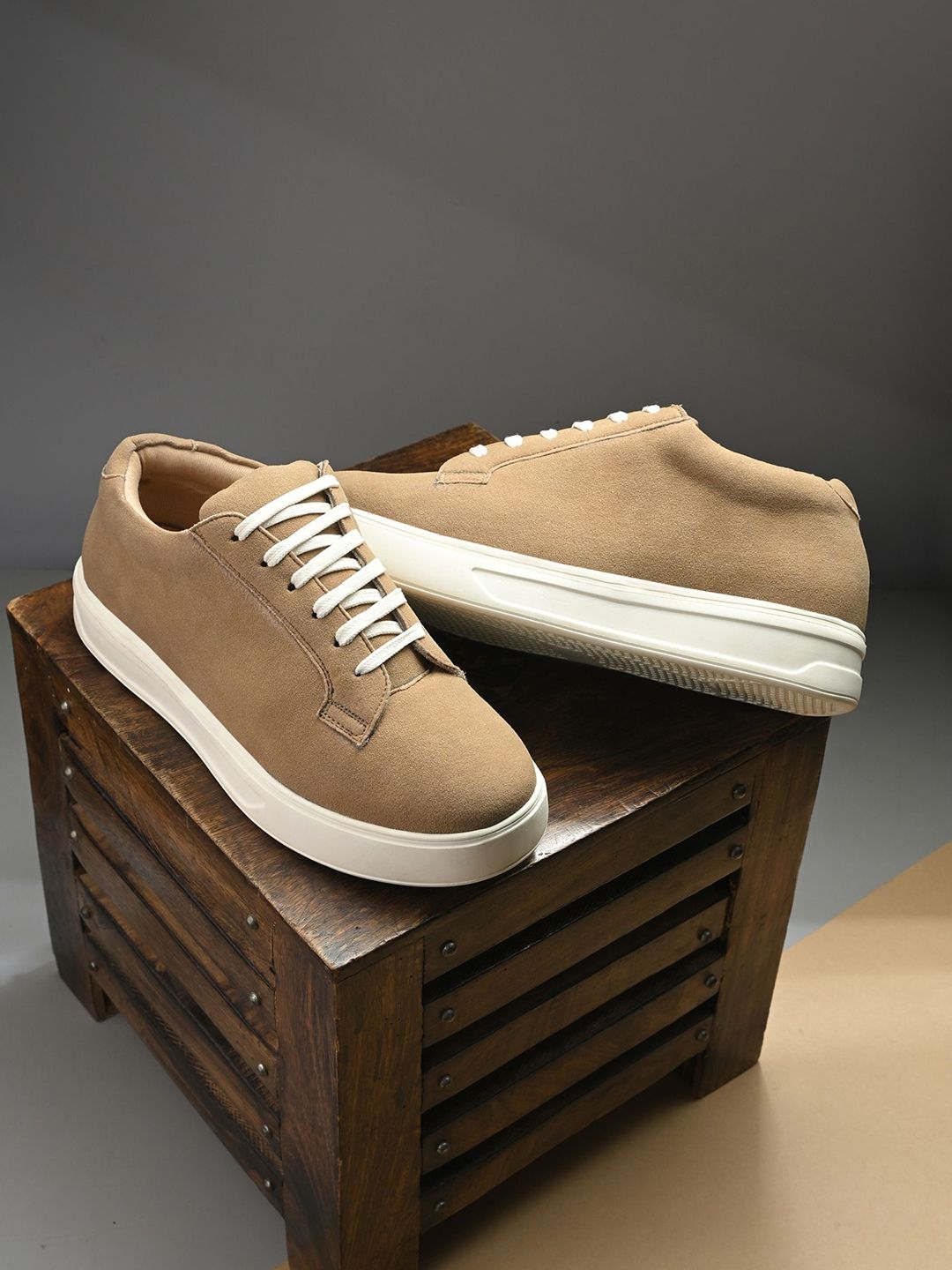 AfroJack Men Round Toe Synthetic Leather Sneakers-picture-29