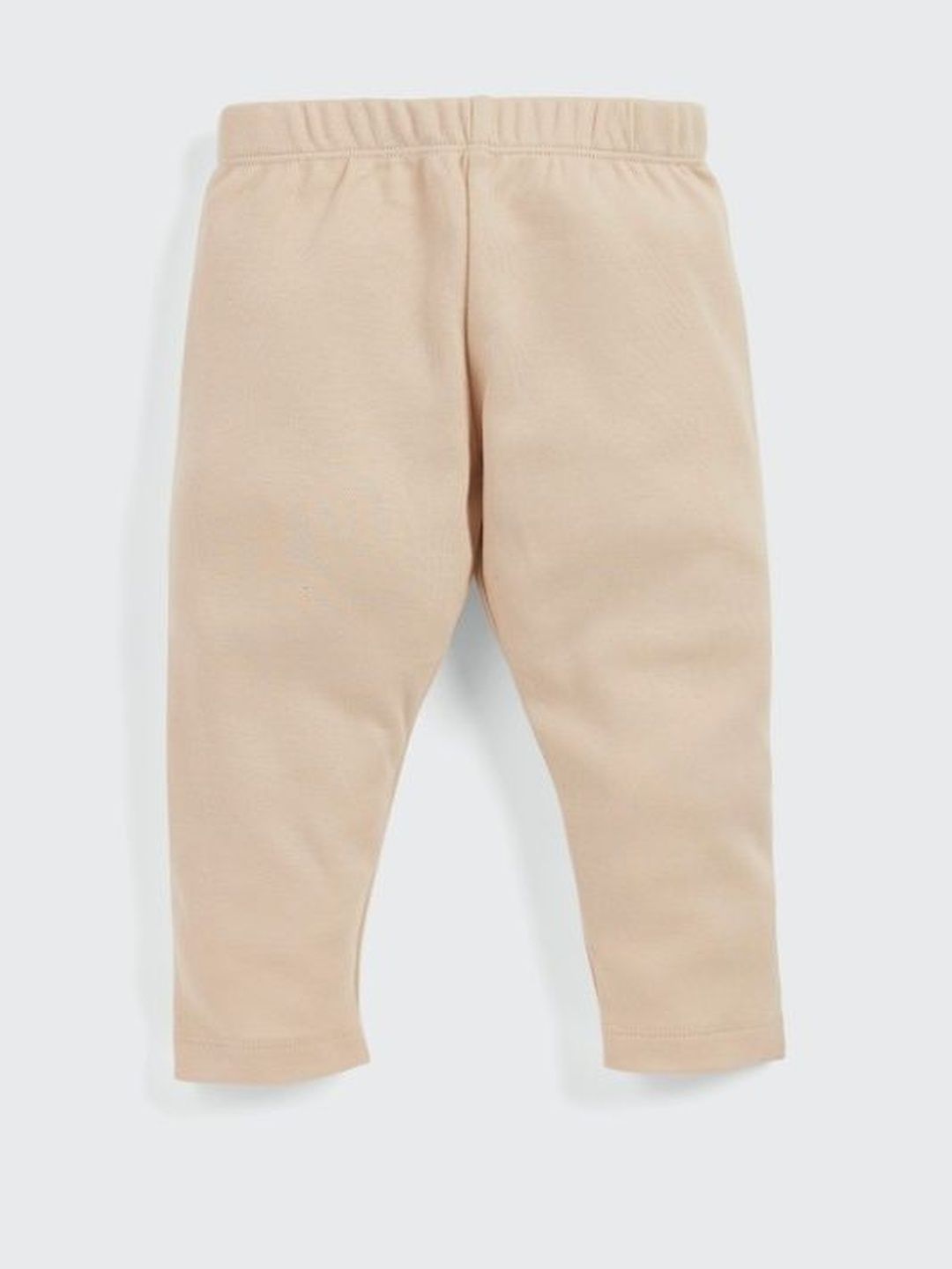 SPROG COLLECTION Kids Unisex Beige Solid Ankle Length Cotton Leggings-picture-19