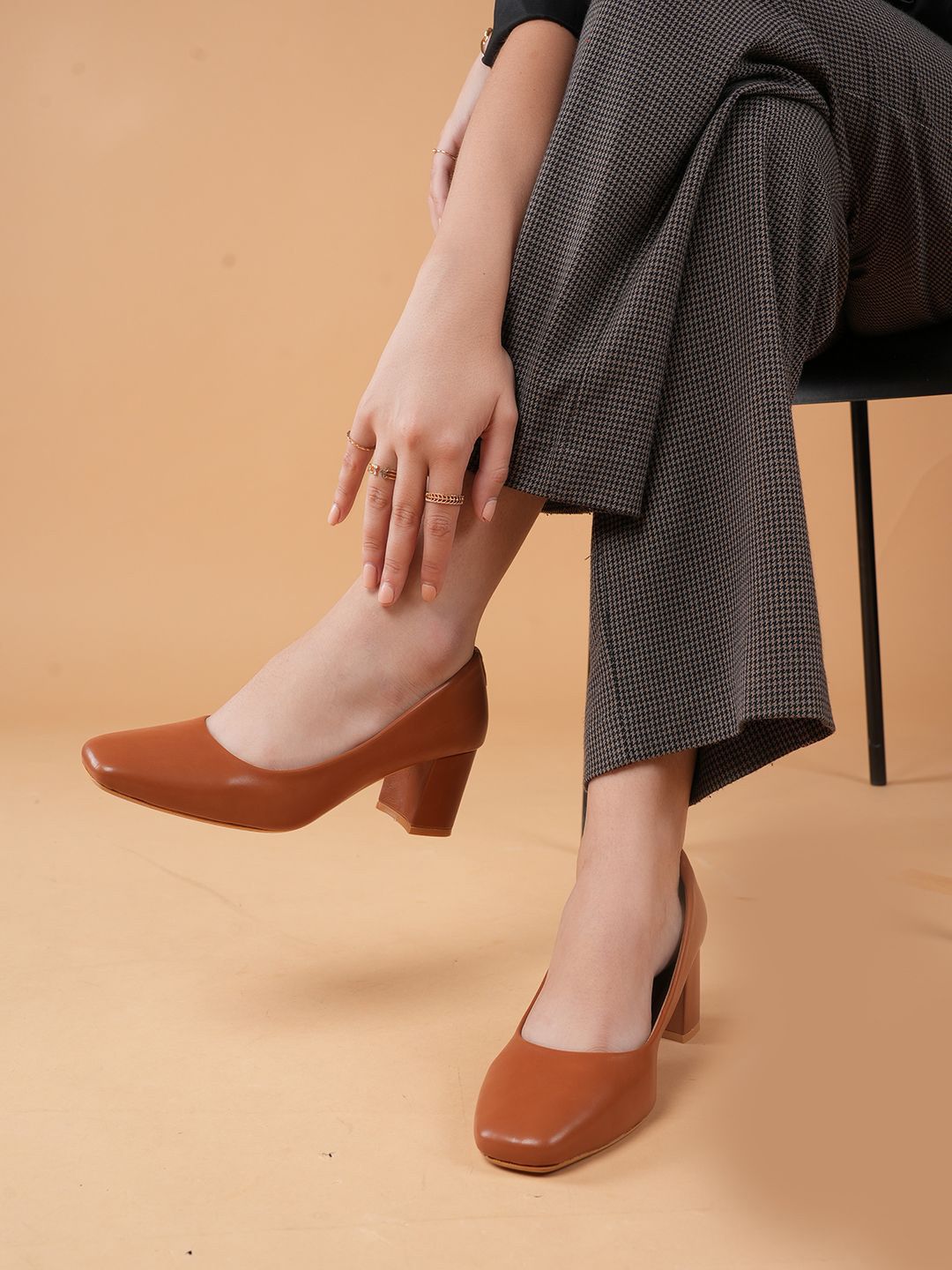 Chemistry Women Block Heels Pumps-picture-34