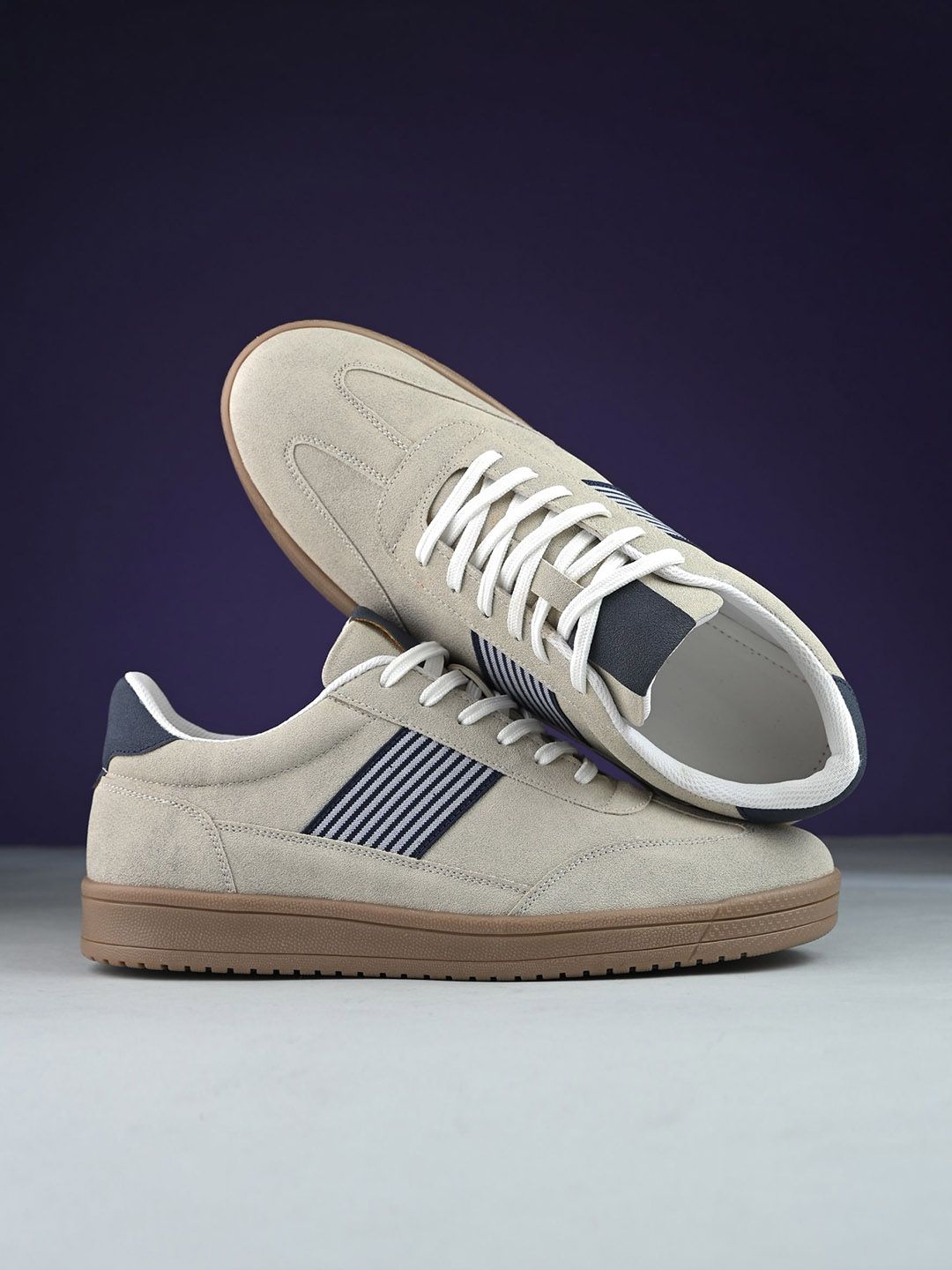 AfroJack Men Striped Sneakers-picture-17