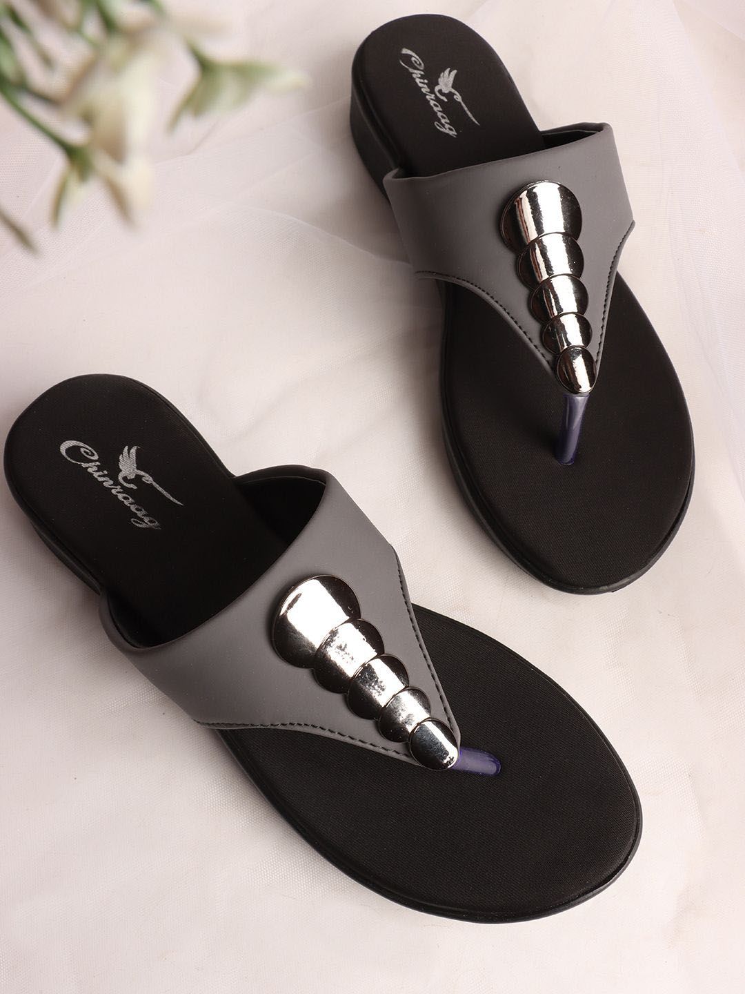 CHINRAAG Women Open Toe Flats with Buckles-picture-53