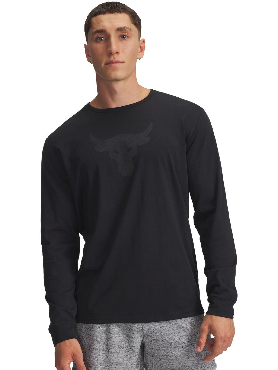 UNDER ARMOUR Men Project Rock Brahma Bull Printed Relaxed Fit Short Sleeve T-Shirt-image-35