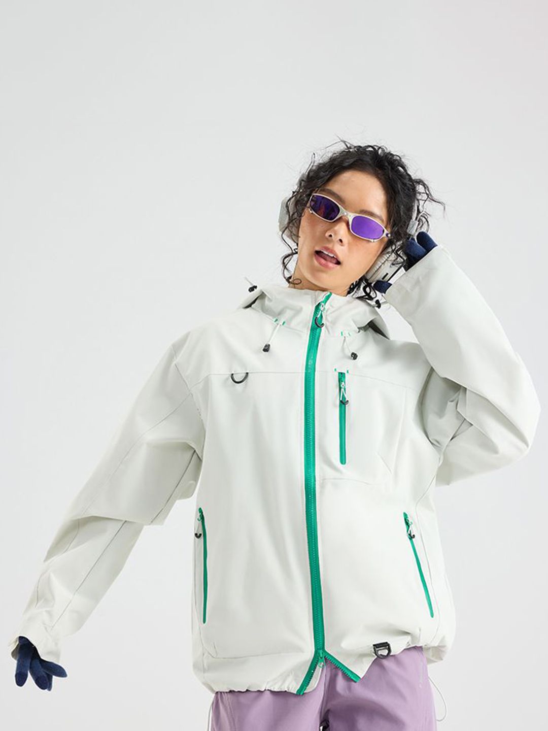 StyleCast x Revolte Men Hooded Solid Windcheater Tailored Jacket-image-40