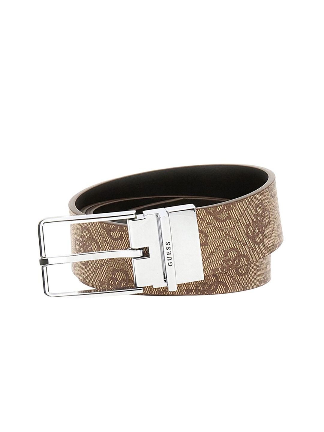 GUESS Men Printed Reversible Wide Belt-image-27