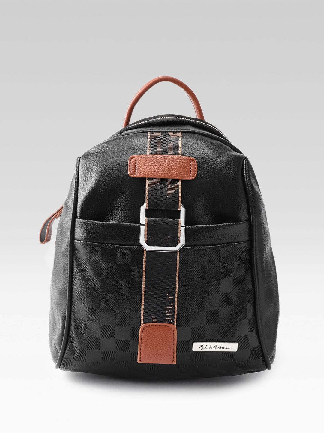 Mast & Harbour Women Textured Backpack-picture-48
