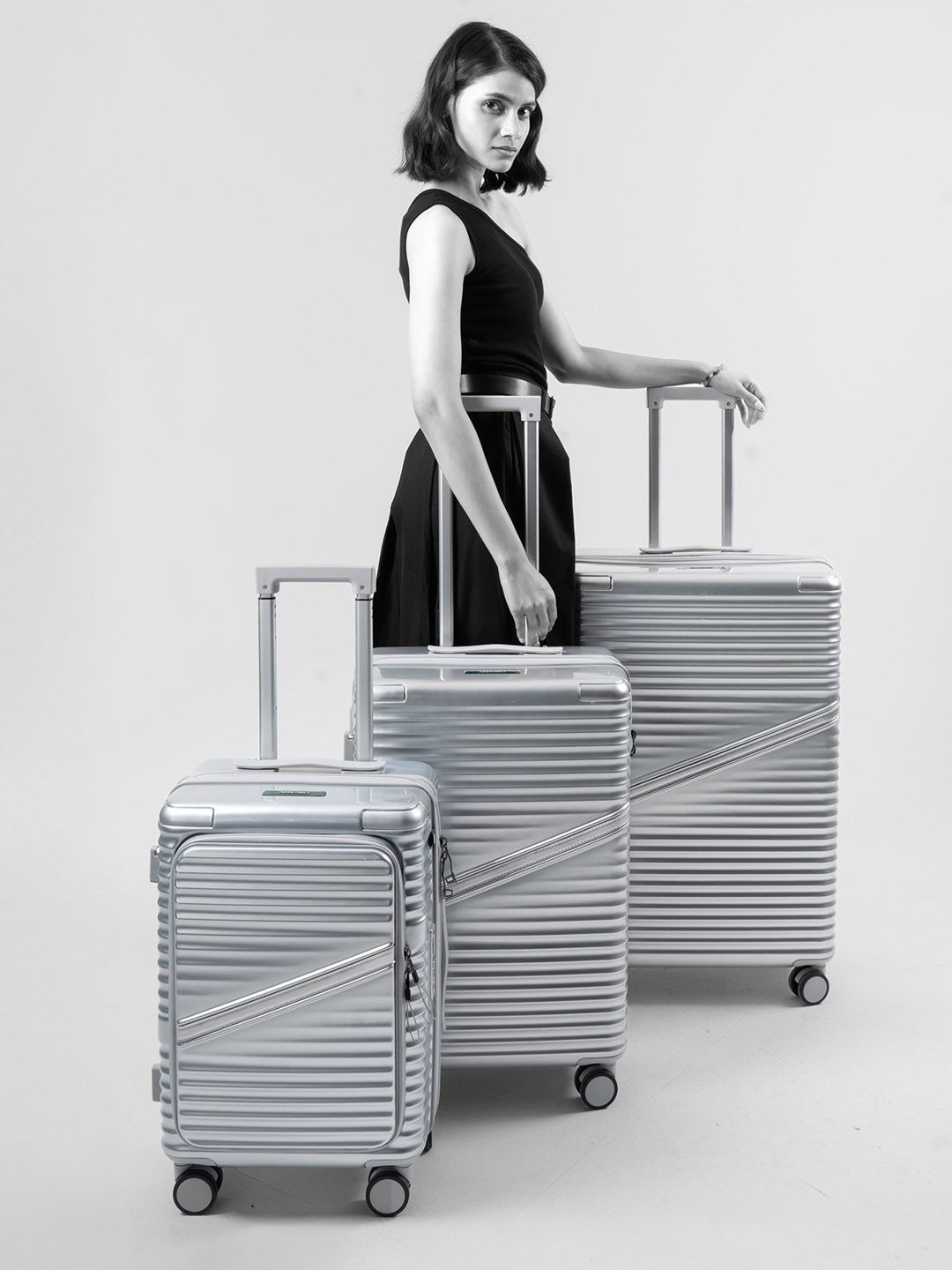 Assembly Set Of 3 Oblique Pro Premium Trolley Bags