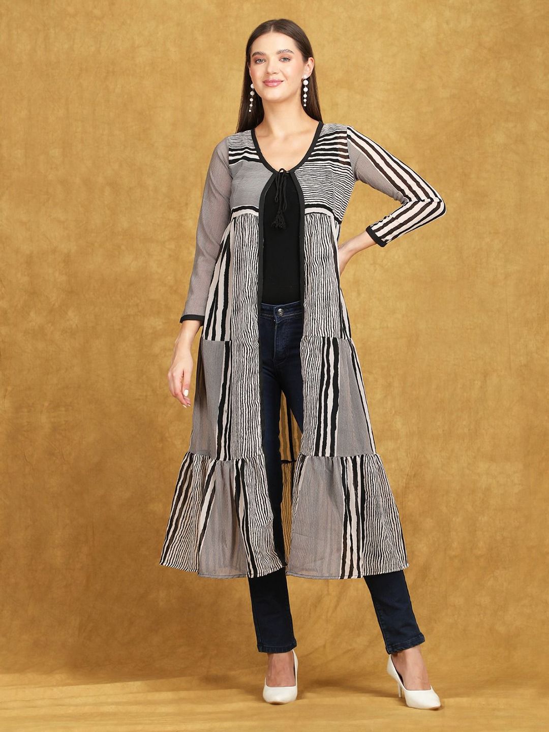 AB Collection Women Longline Shrug-image-23