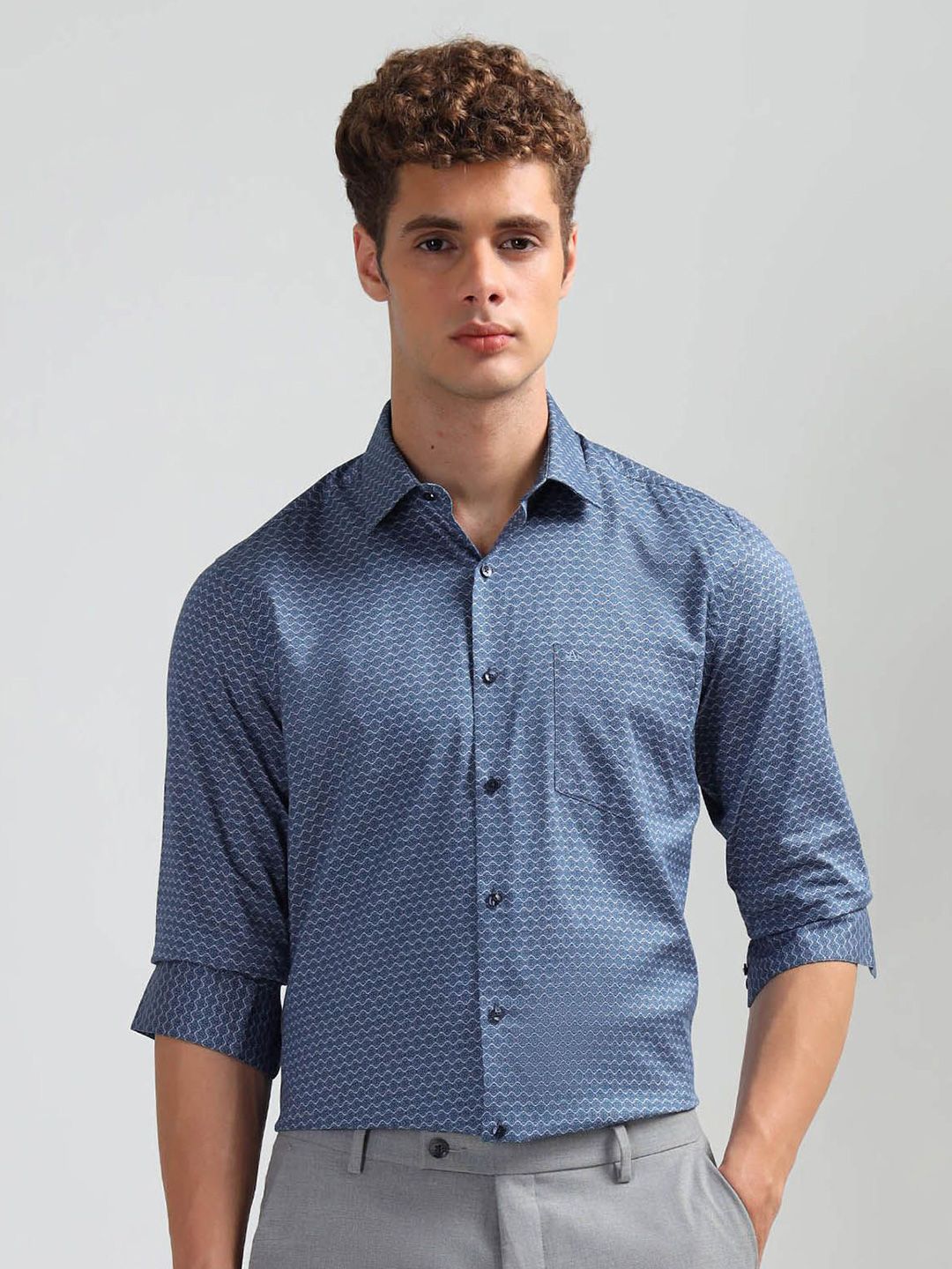 Arrow Men Printed Casual Shirt-image-0