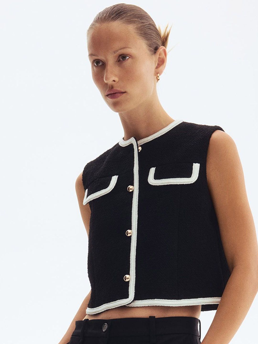 H&M Boucl Waistcoat-picture-35