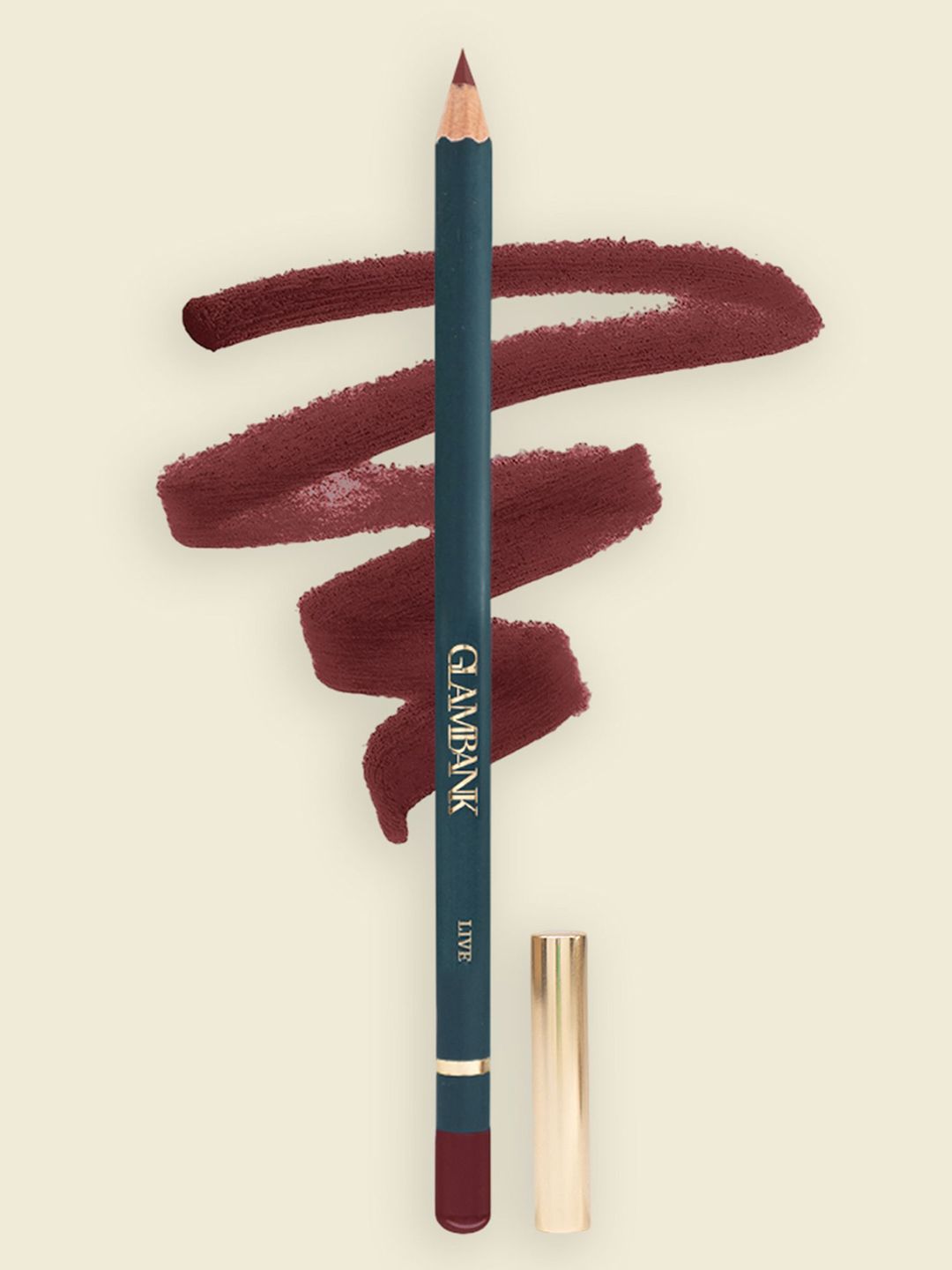 GLAMBANK Precise Contour Waterproof Lip Pencil - Live-image-34