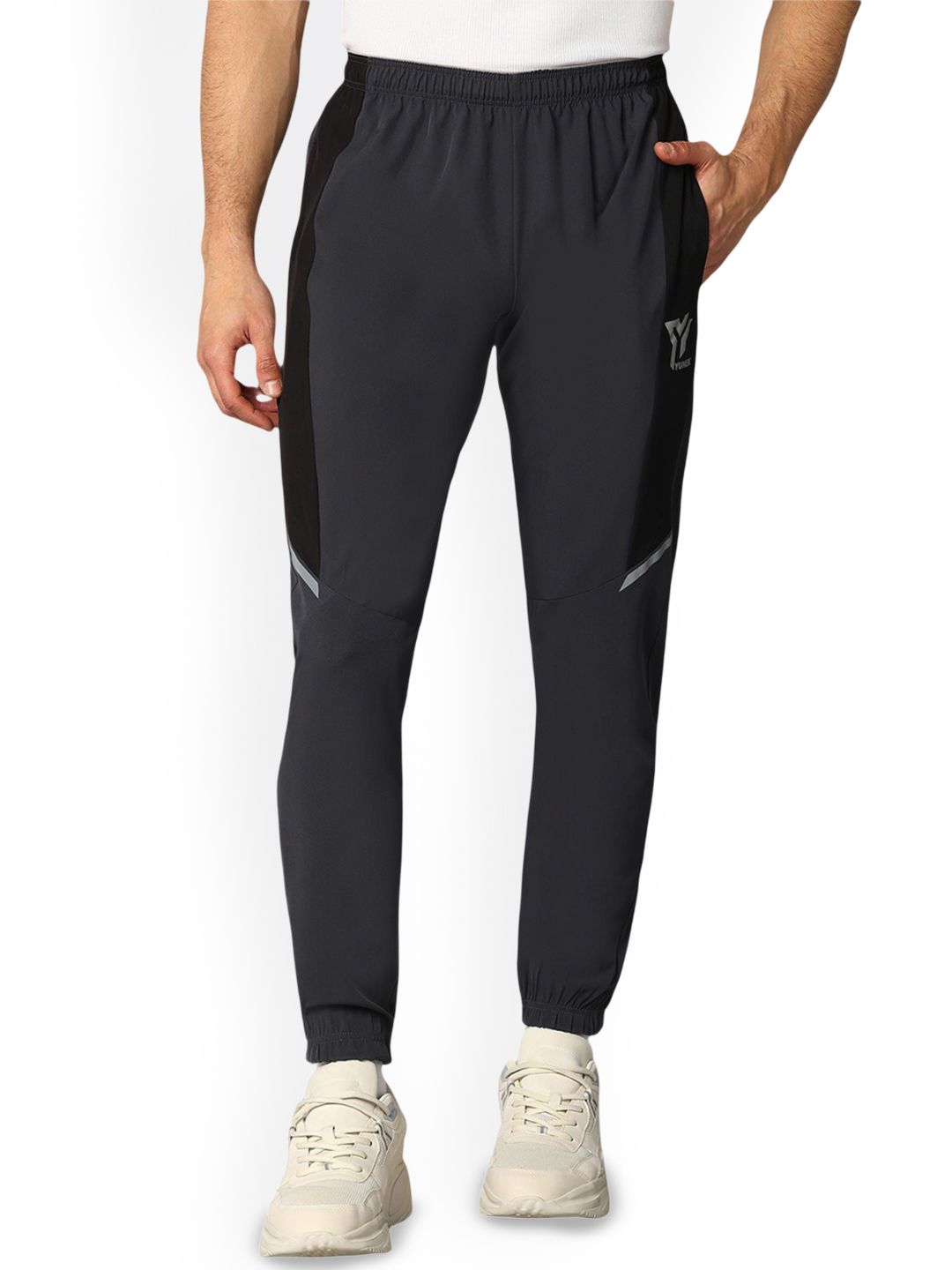 YUNEK Men Mid Rise Quick Dry Sports Joggers-picture-37
