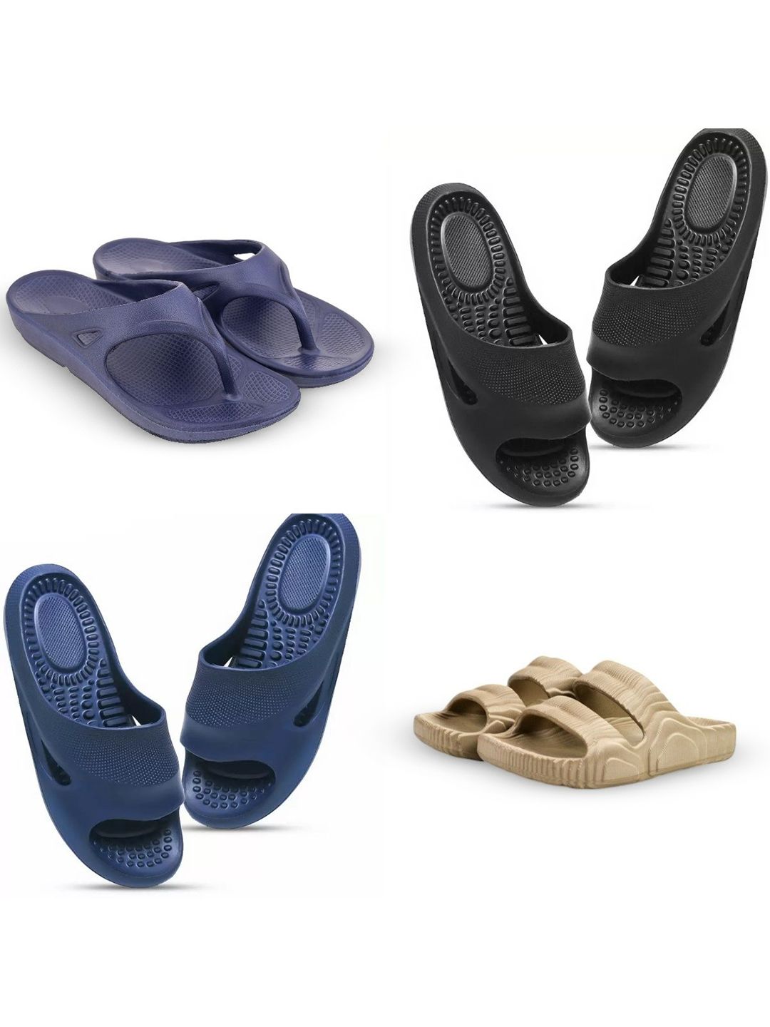 Feel alive Men Set Of 4 Thong Flip-Flops-picture-41