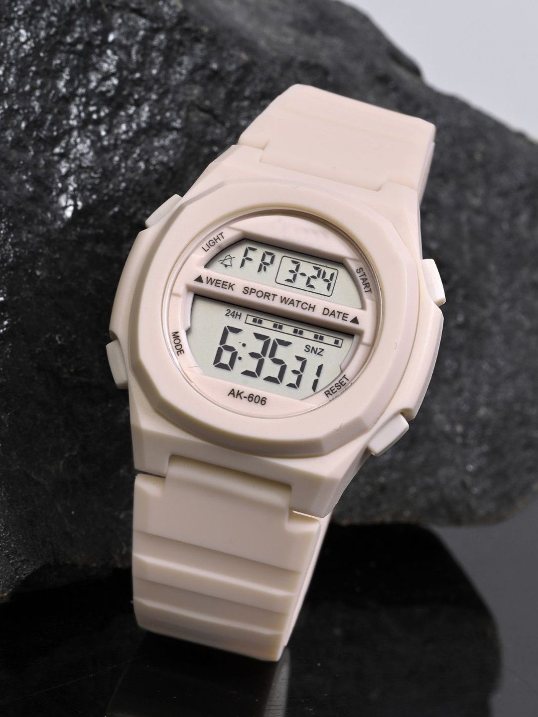 ON TIME OCTUS Unisex Kids Patterned Dial & Straps Digital Watch DIGITAL-036 PINK-picture-20