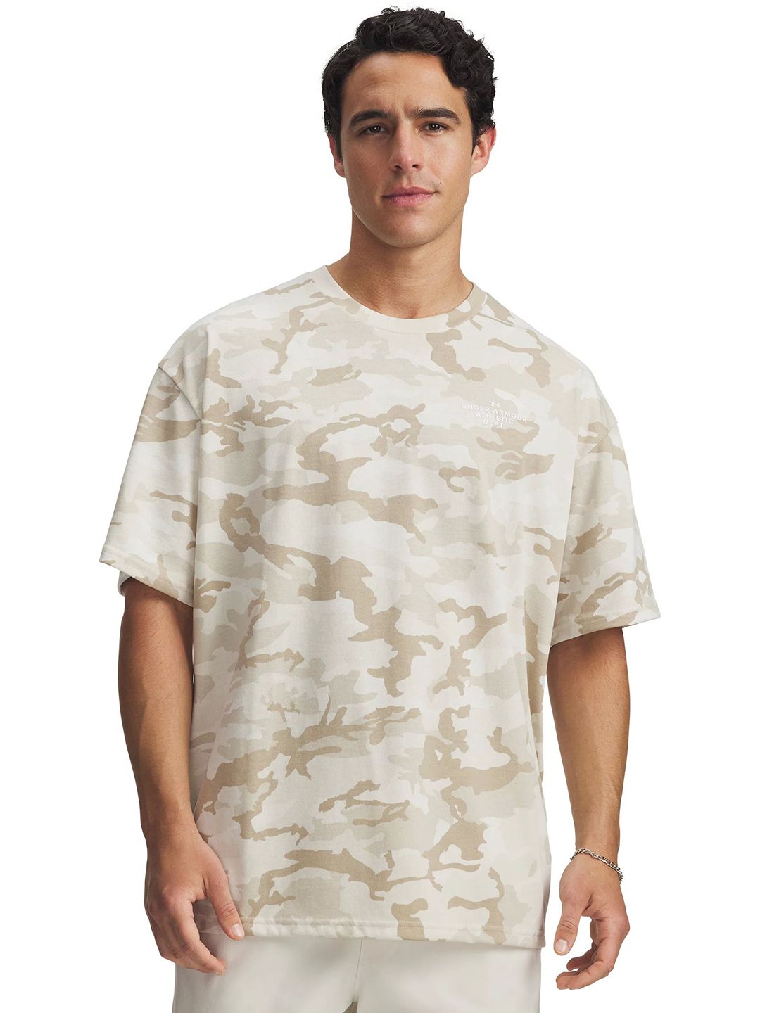 UNDER ARMOUR Men Camouflage Printed Relaxed Fit Heavyweight T-Shirt-picture-25