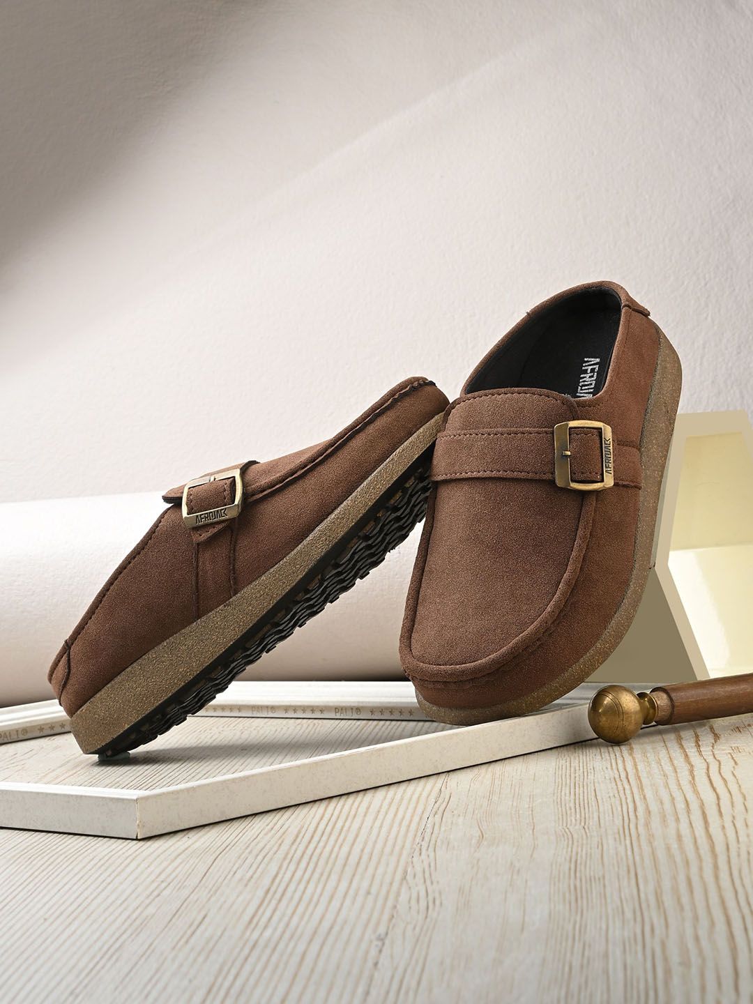 AfroJack Men Colourblocked Mules-picture-49