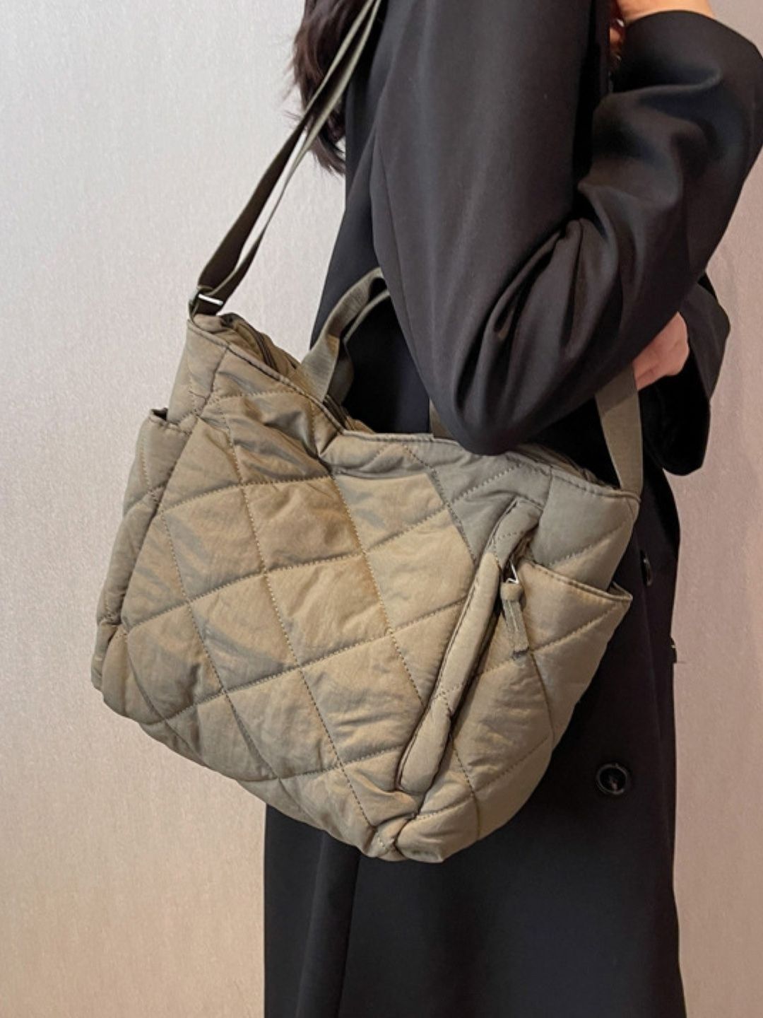 CORSICA Women Green Solid Swagger Tote Bag-picture-35