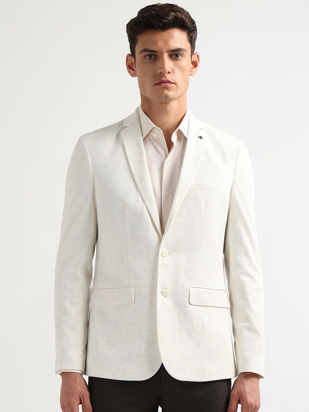 Arrow Self-Designed Slim Fit Single-Breasted Blazer-picture-18