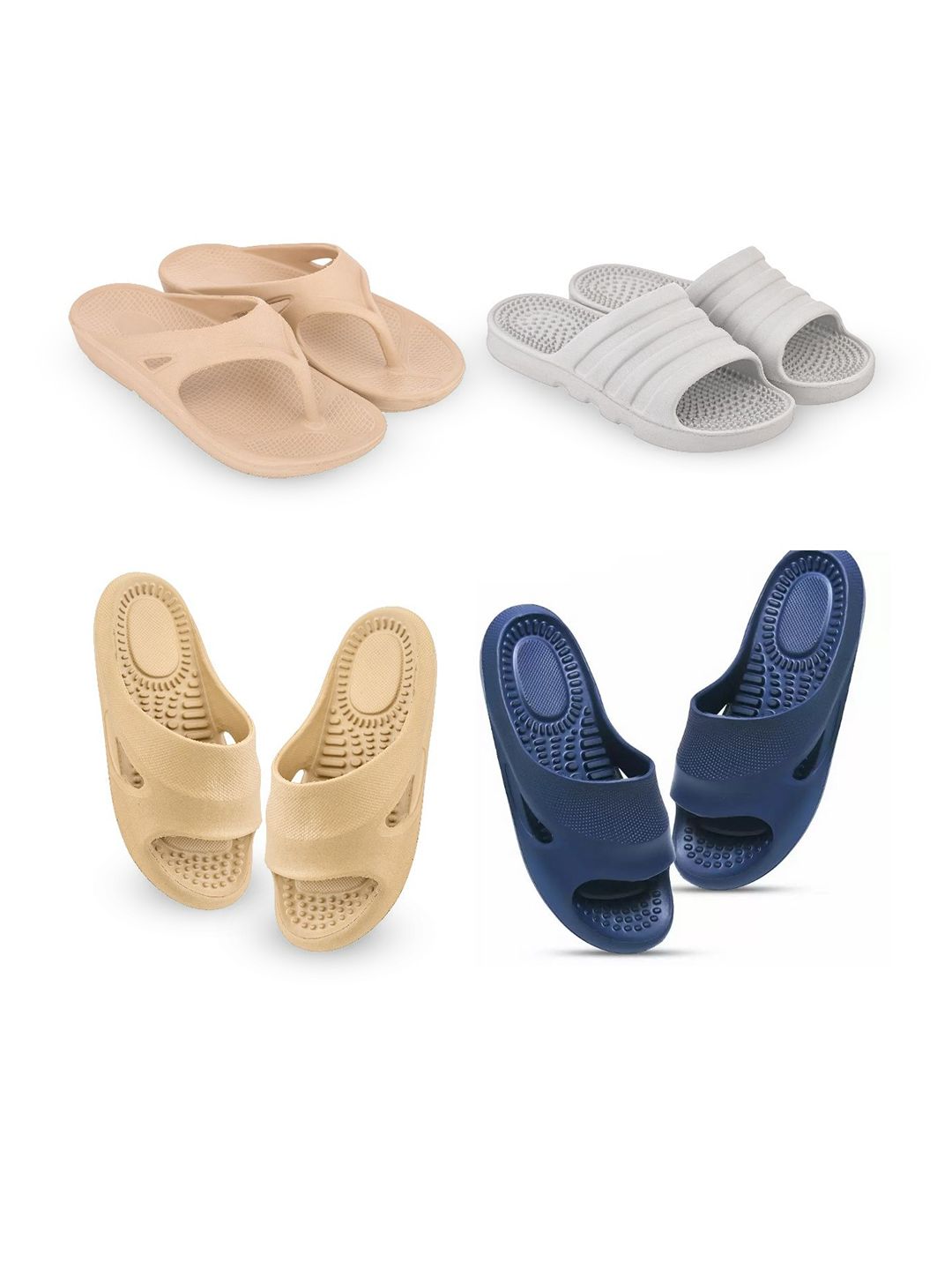 Feel alive Men Set Of 4 Thong Flip-Flops-picture-27