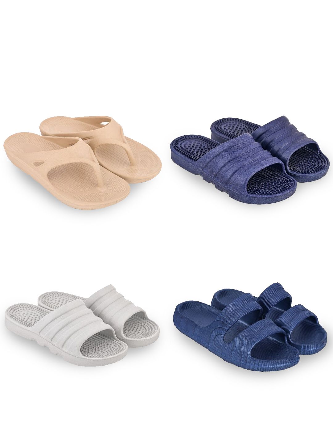 Feel alive Men Set Of 4 Thong Flip-Flops-picture-19