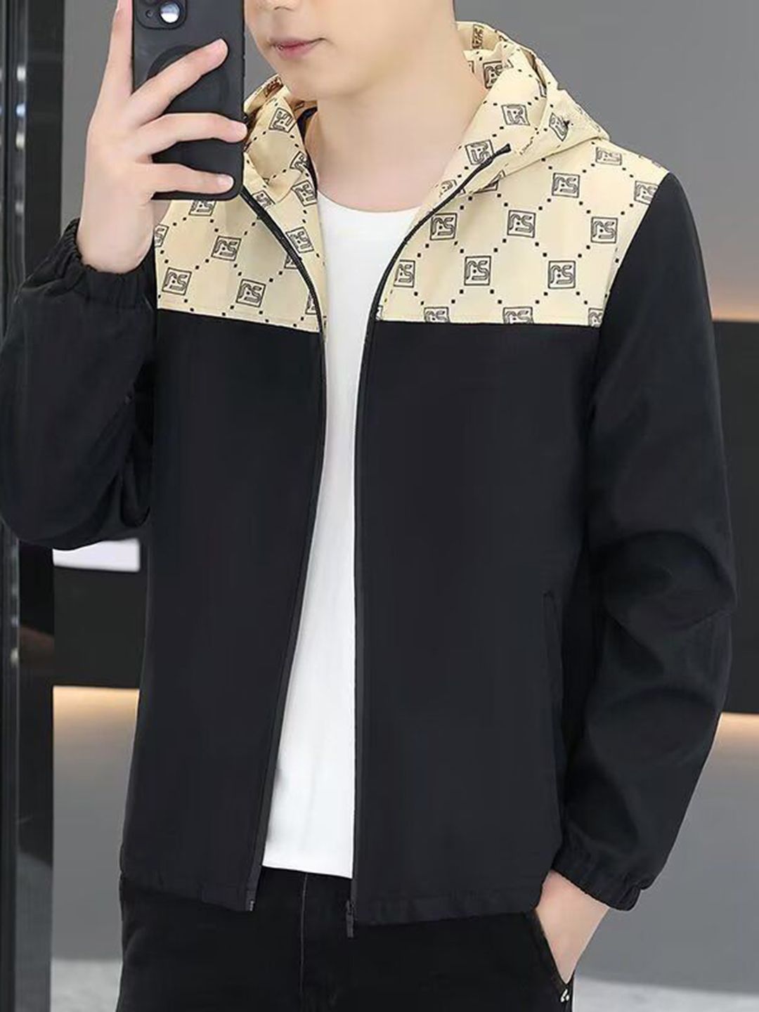 StyleCast x Revolte Men Hooded Colourblocked Insulator Tailored Jacket-picture-18