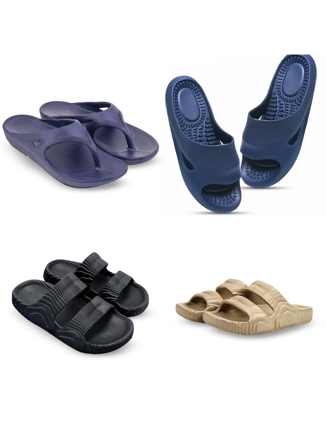 Feel alive Men Set of 4 Lightweight Flip-Flops-picture-15