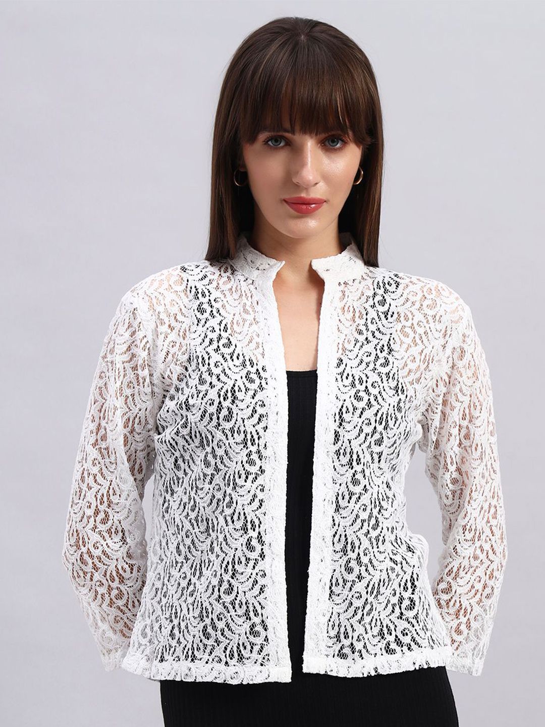 NATURE CRAFT Women Shrug-picture-14