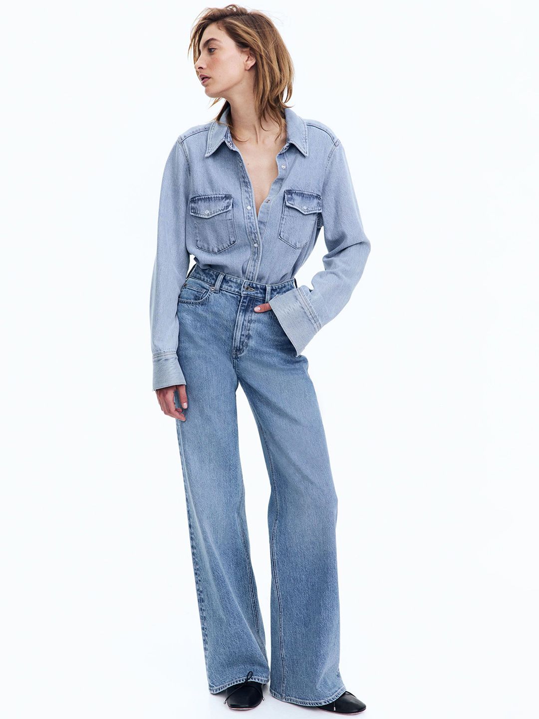 H&M Wide High Jeans-picture-28