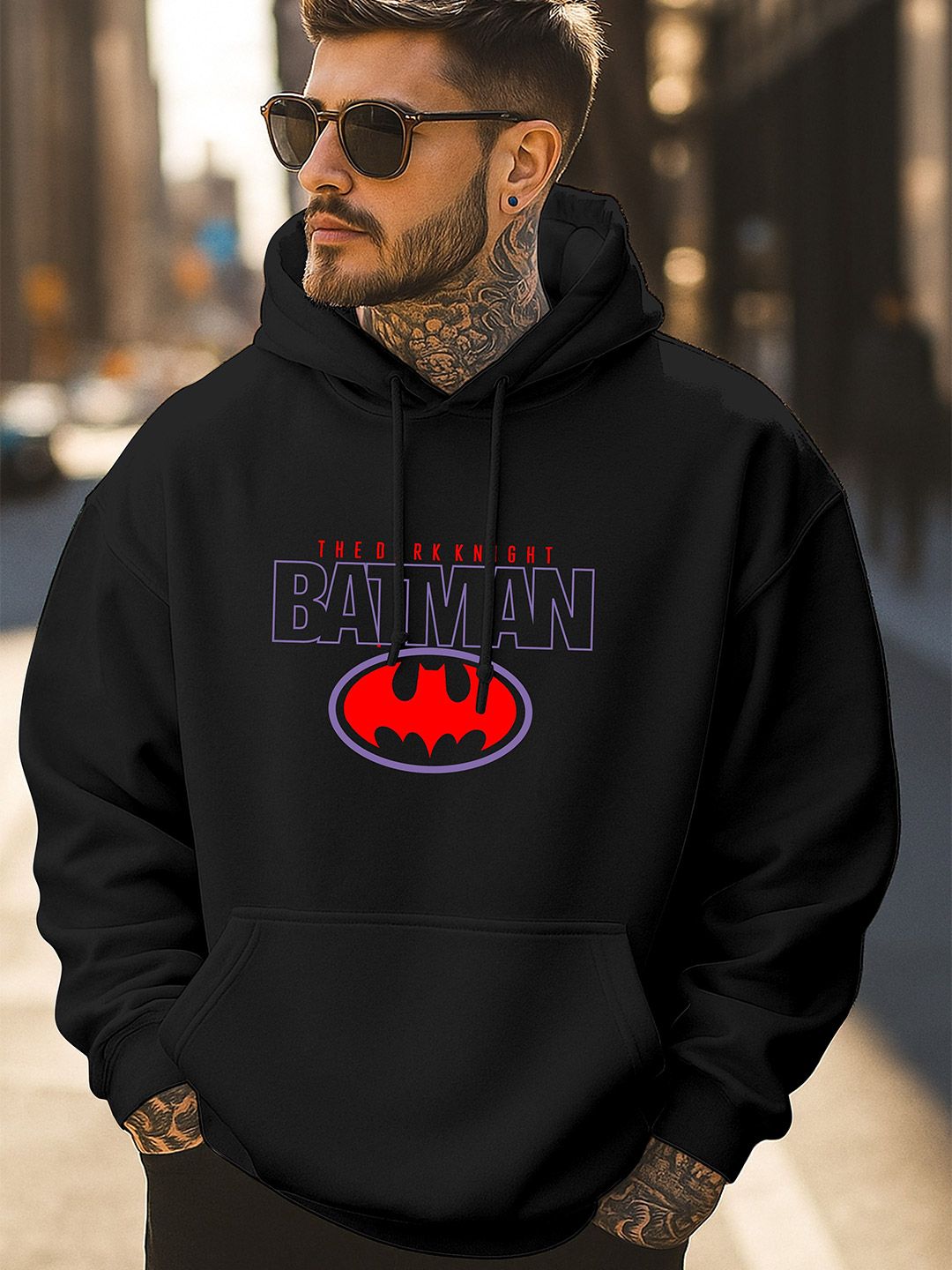 Triptee Men Graphic Printed Hooded Sweatshirt-picture-14