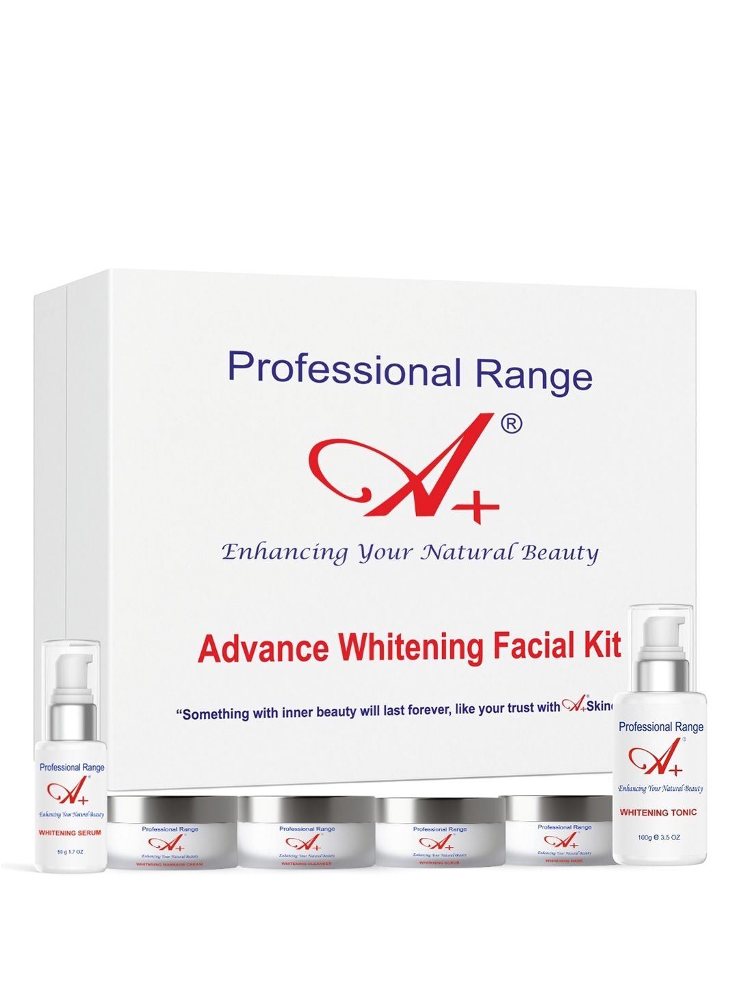 A+ Professional Range Advance Whitening Facial Kit - 550 g-picture-32