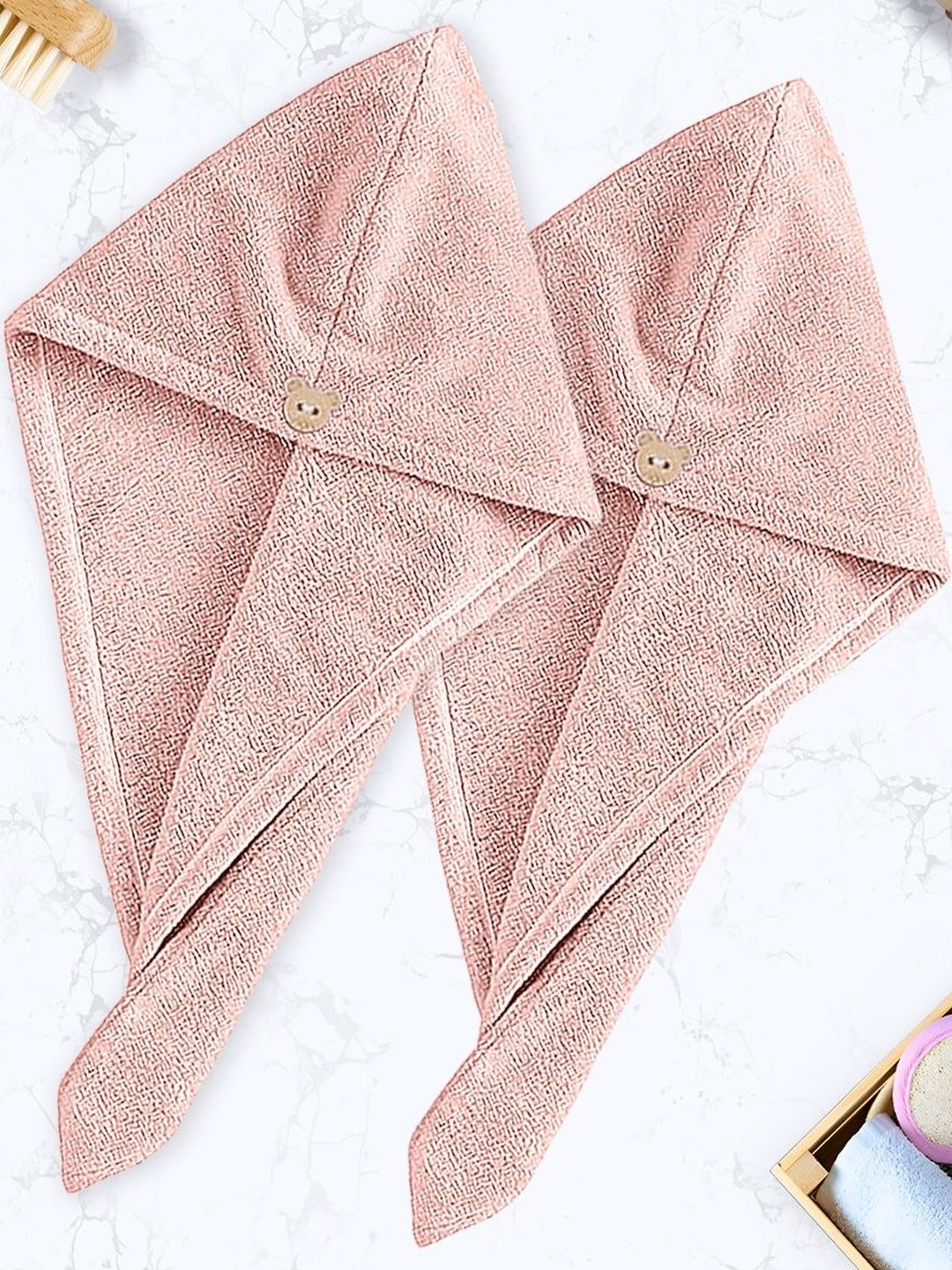 Sittella Pink Pack of 2 500 GSM Bath Towel-picture-46