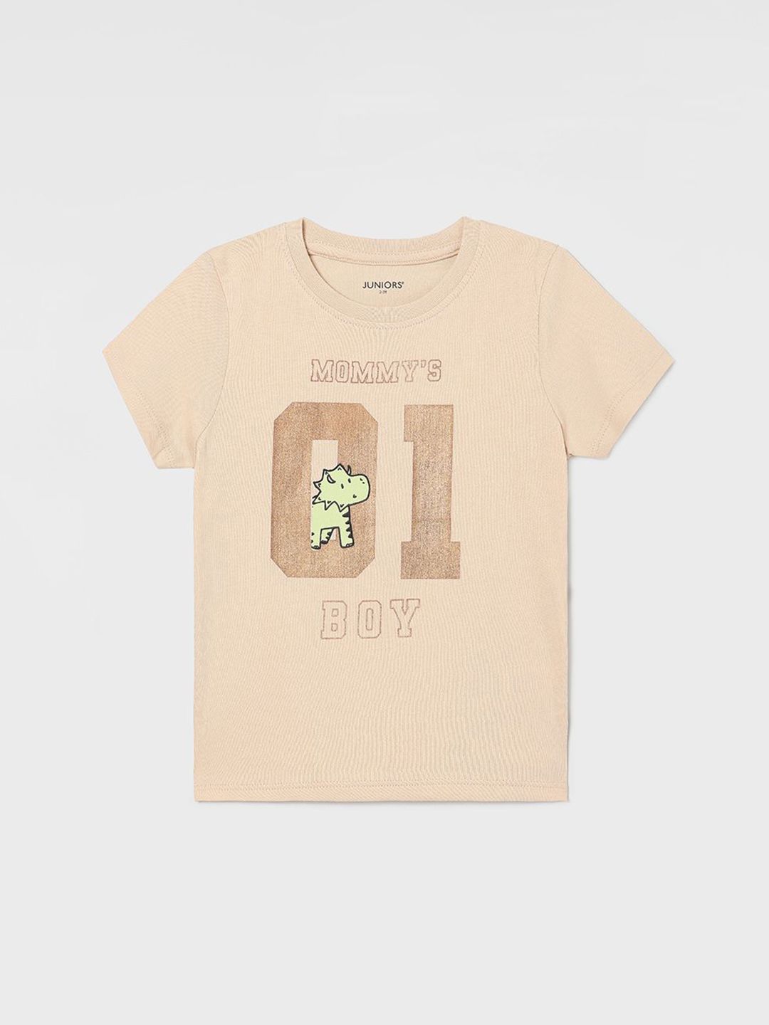 Juniors by Lifestyle Boys Typography Printed Applique T-shirt-picture-12