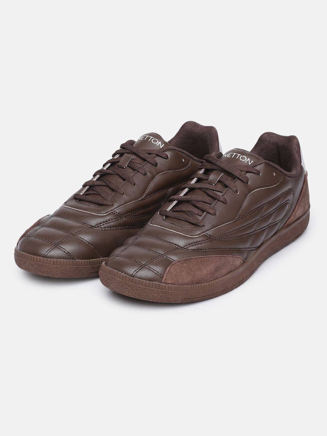 United Colors of Benetton Men Textured Sneakers-picture-11