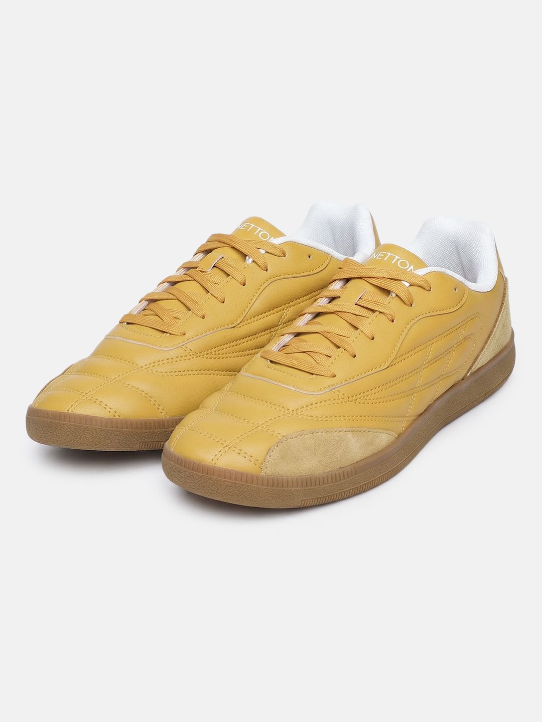 United Colors of Benetton Men Textured Sneakers-picture-26