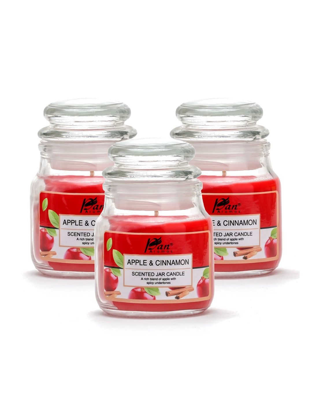 Pan Aromas Red 3 pieces Candle-picture-41