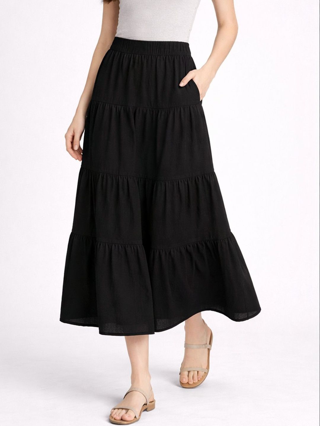 Mast & Harbour Women Maxi Skirts-picture-52