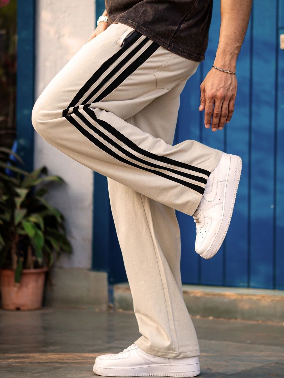 MODALEN Men Relaxed Fit Track Pants-picture-25