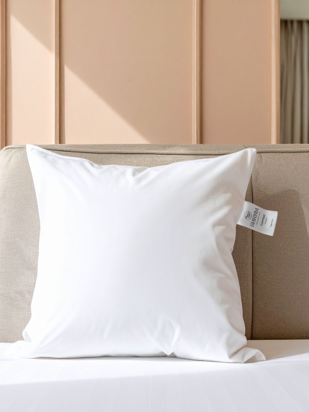 SHRNM White Feathers Filled Cotton Lightweight Sleep Pillow-picture-26