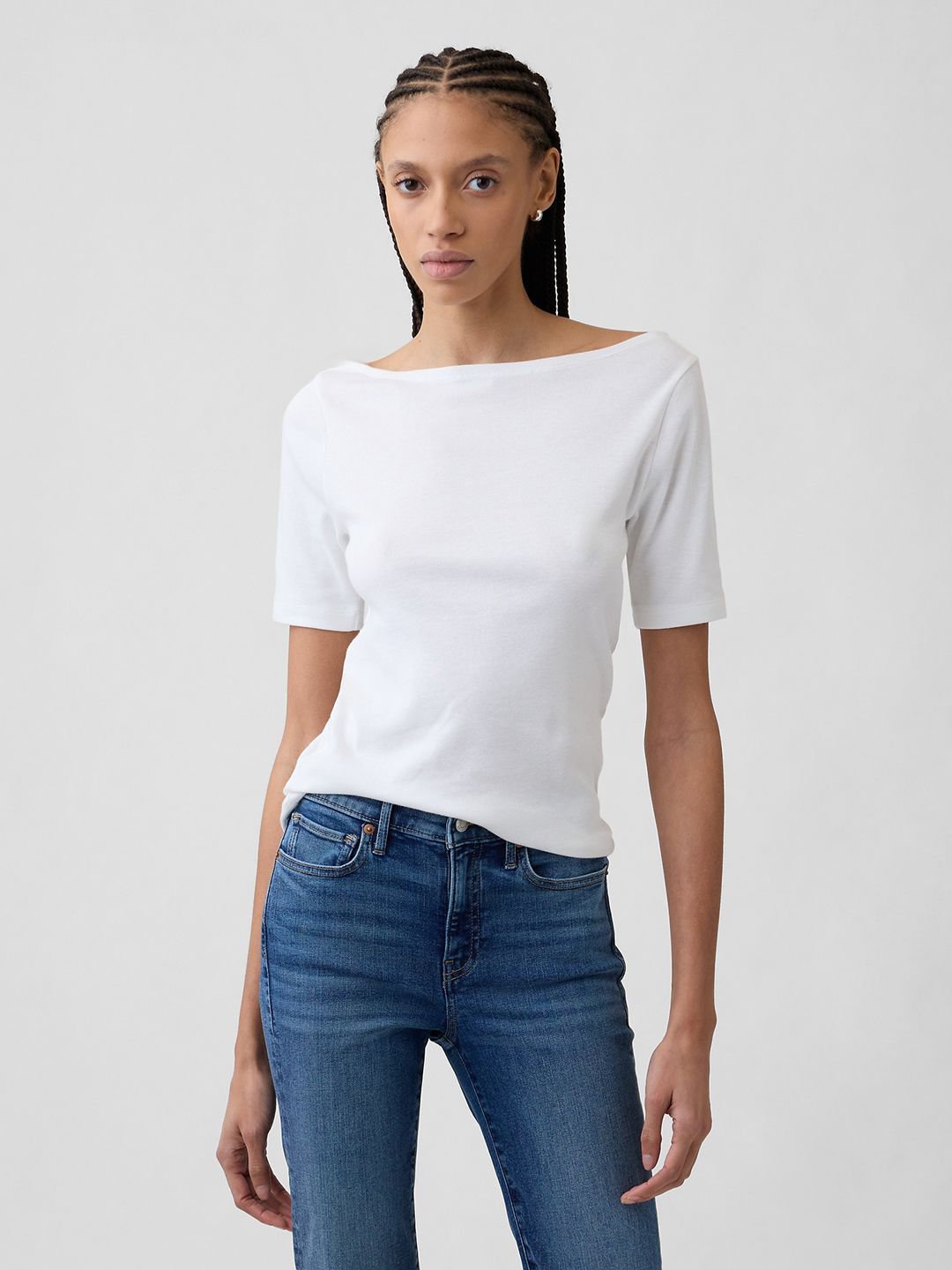 GAP Boat Neck Fitted Top-picture-32