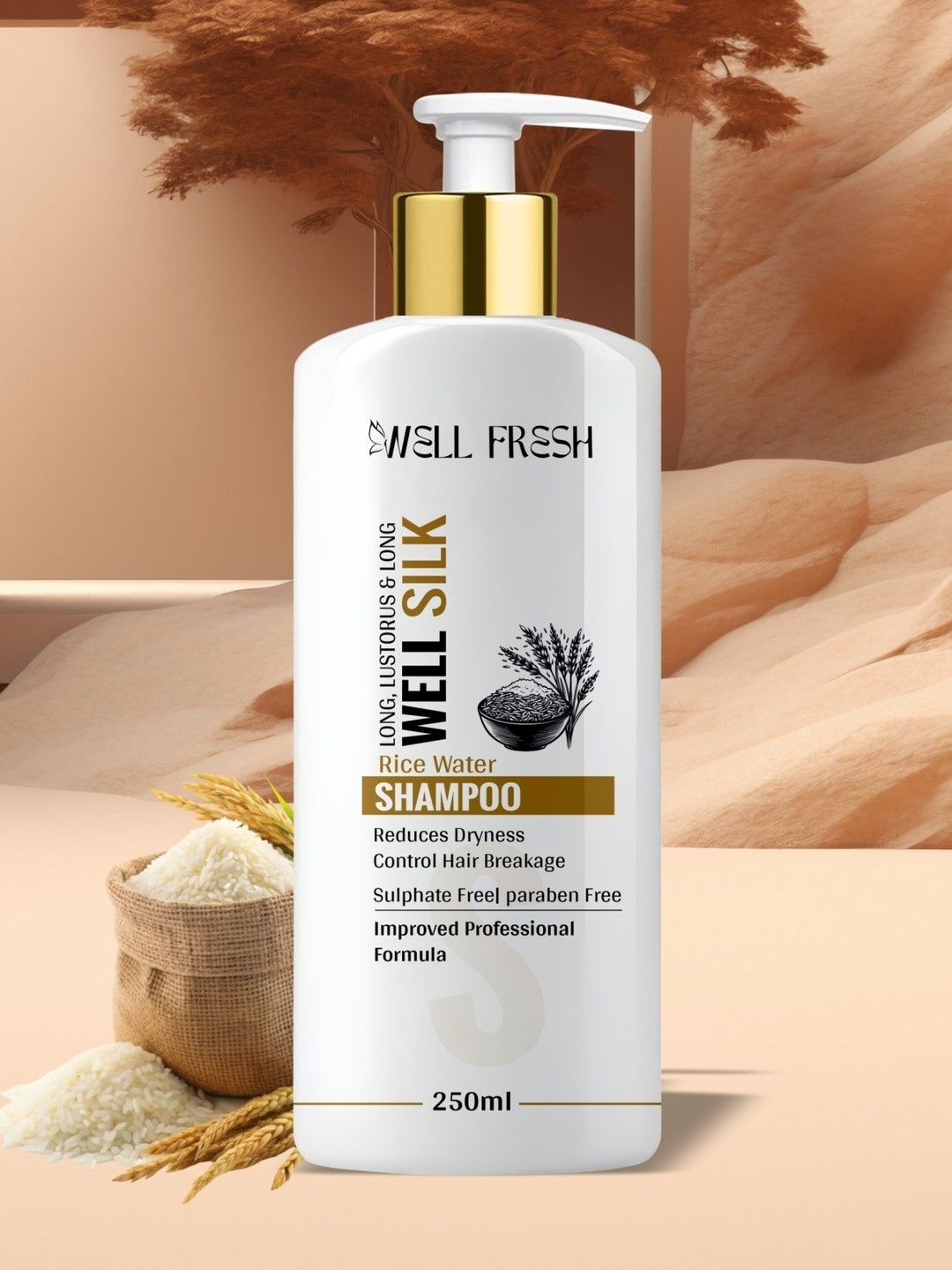 WELLFRESH Rice Water Shampoo - 300 ml-picture-29