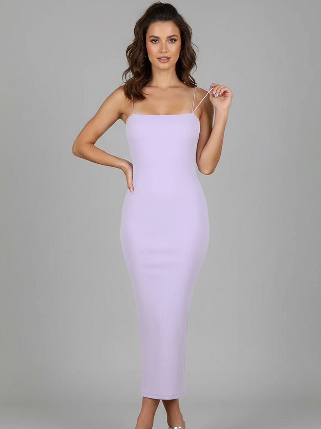 LULU & SKY Bodycon Maxi Dress-image-22